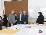 بازدید دکتر محتشمی وهیئت همراه استان از مرکز دختران میبد
 6