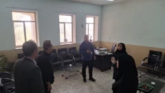 حضور رئیس دانشگاه ملی مهارت استان یزد در آموزشکده دختران یزد برای بررسی و پیگیری مسائل آموزشی