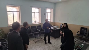 حضور رئیس دانشگاه ملی مهارت استان یزد در دانشکده دختران یزد برای بررسی و پیگیری مسائل آموزشی 2