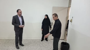 حضور رئیس دانشگاه ملی مهارت استان یزد در دانشکده دختران یزد برای بررسی و پیگیری مسائل آموزشی 3