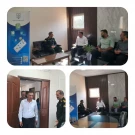 دیدار رئیس و‌پرسنل  دانشکده شریف  با فرمانده نیروی انتظامی شهرستان ابرکوه  به مناسبت هفته نیروی انتظامی