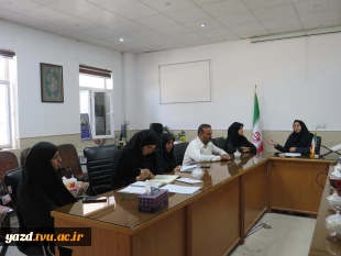 برگزاری جلسه شورای فرهنگی آموزشکده ملی مهارت دختران میبد با محوریت برنامه‌ریزی فرهنگی ترم جدید 6