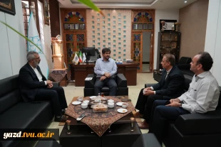 رایزنی ریاست دانشگاه ملی مهارت استان یزد با مسئولان شهرداری یزد جهت توسعه همکاری‌های مشترک 3