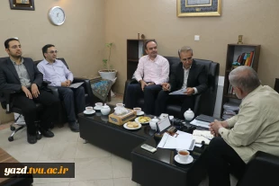 دیدار رئیس دانشگاه ملی مهارت استان یزد با نماینده مردم شریف یزد، اشکذر و ندوشن در مجلس شورای اسلامی 2